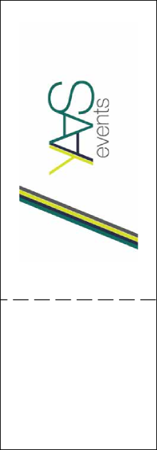 Golf Water Hazard QR Event Ticket Product Back