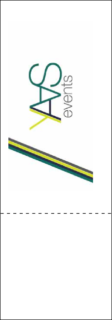 Red and Silver QR Event Ticket Product Back