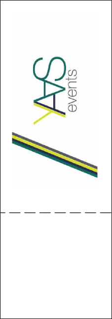 Rock Concert Blue QR Event Ticket Product Back