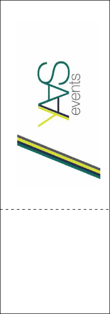 Track and Field QR Event Ticket Product Back