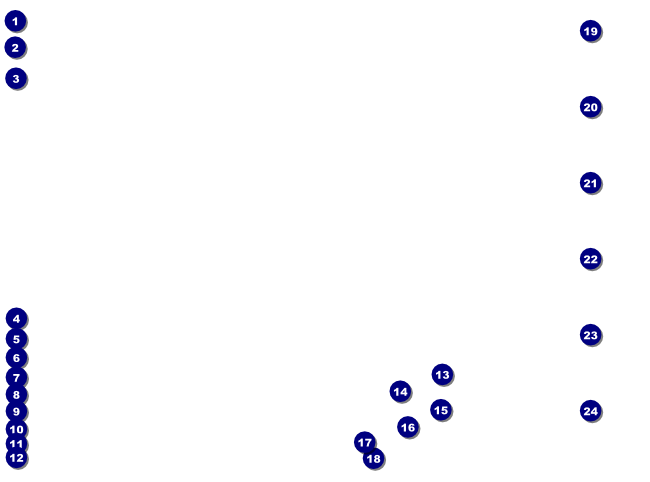 Christmas Ornament Flyer Front Field Markers