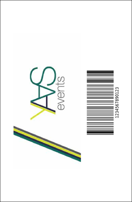 Music Festival VIP Event Badge Small VIP Event Badge Small Product Back