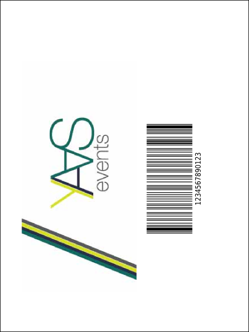 Holiday Snowflake Economy Event Badge Product Back