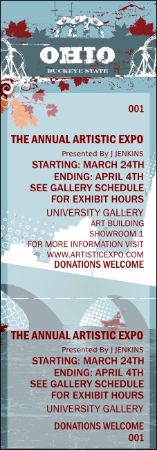 Ohio General Admission Ticket Product Front