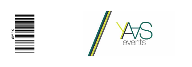 BBQ Vintage Event Ticket Product Back