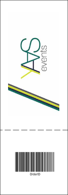 Roller Derby Pink Leopard Event Ticket Product Back