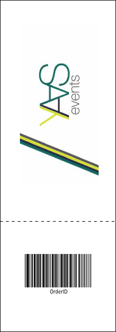 Breast Cancer Bokeh Event Ticket Product Back