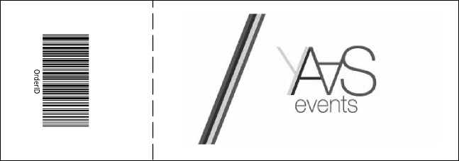 Hip Hop BW Event Ticket Product Back