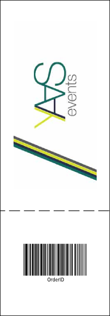 Cap and Gown General Admission Ticket Product Back