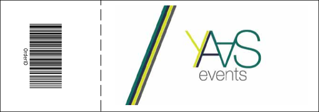 Christmas Bells General Admission Ticket 002 Product Back