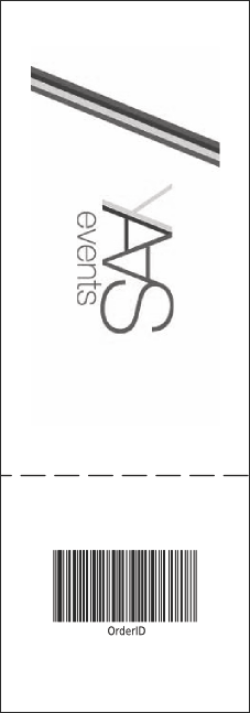 Baseball General Admission Ticket 001 Product Back