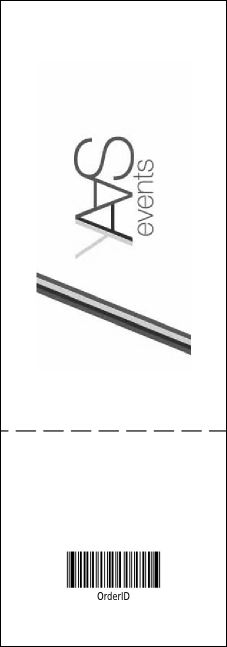 Wrestling General Admission Ticket 001 Product Back