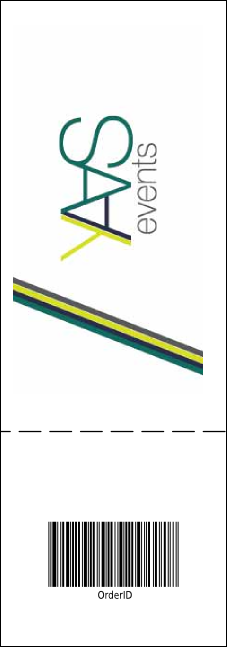 Christmas General Admission Ticket 001 Product Back