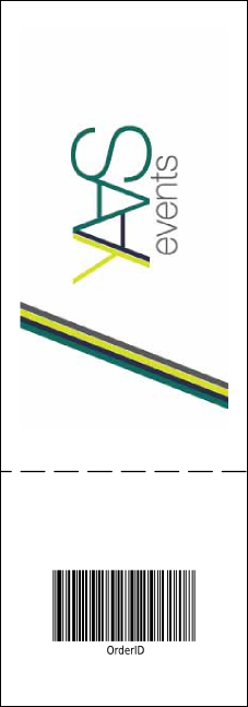 Christmas Angel General Admission Ticket 001 Product Back