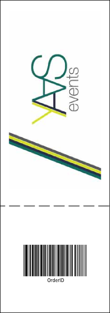 Christmas Tree General Admission Ticket 001 Product Back