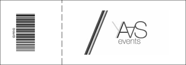 B&W Logo General Admission Ticket 001 Product Back