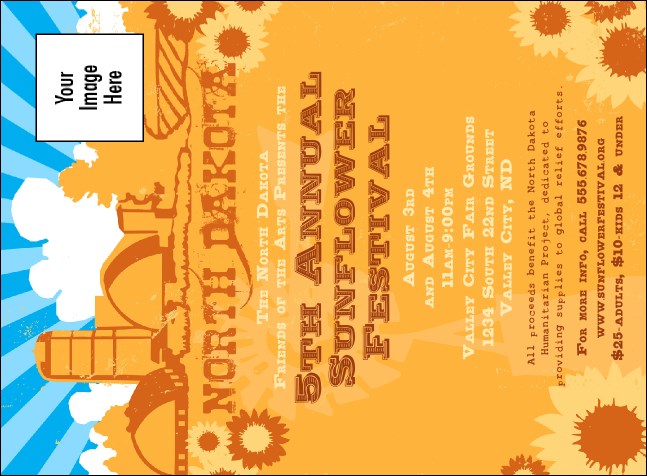 North Dakota Invitation Product Front