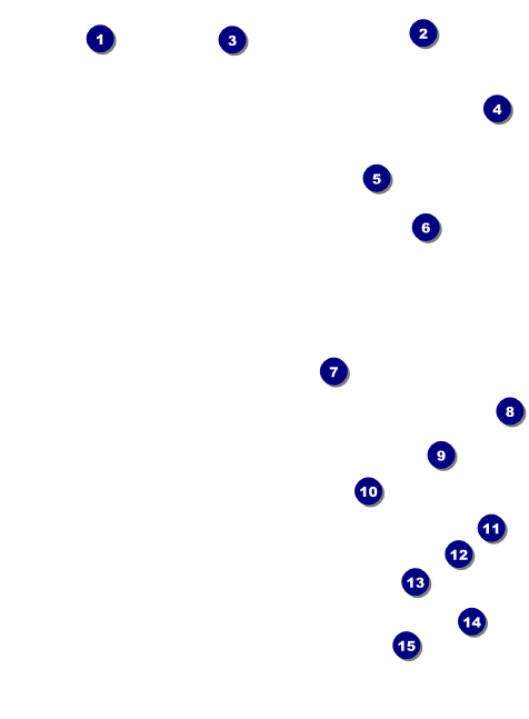 Alternative Music Invitation Front Field Markers