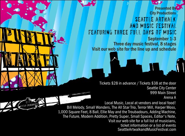 Seattle Invitation Product Front