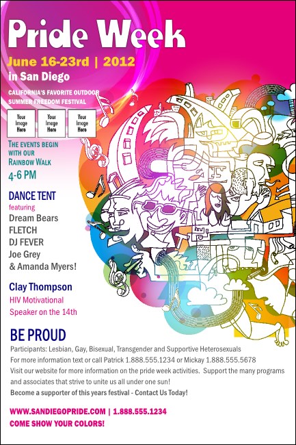 LGBT Pride Poster Product Front