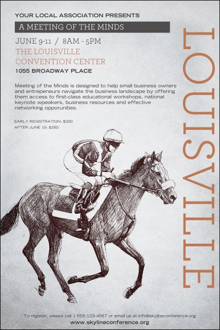 Louisville Poster Product Front