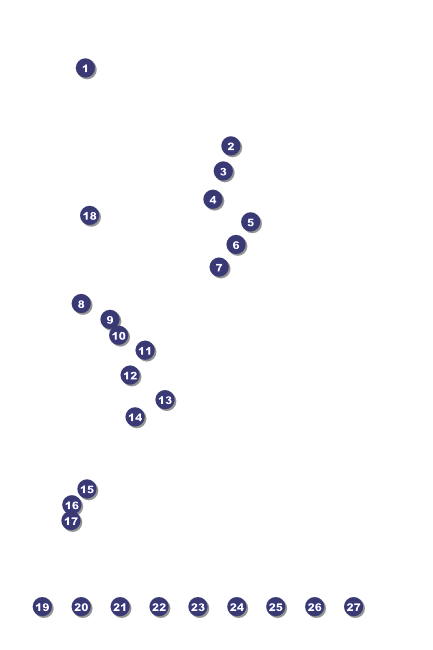 Oktoberfest Red Poster Front Field Markers