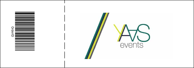 Nature Series - Desert Raffle Ticket Product Back