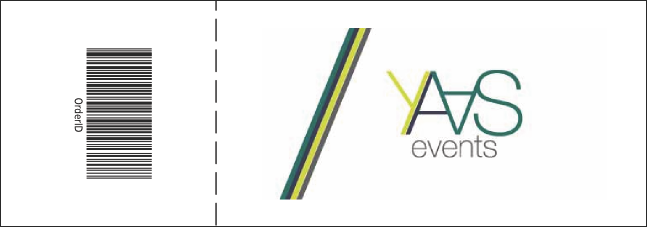 Swing Dance Raffle Ticket Product Back