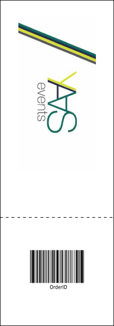 Claus-A-Palooza Raffle Ticket Product Back