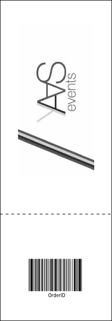 Austin Music Raffle Ticket Product Back
