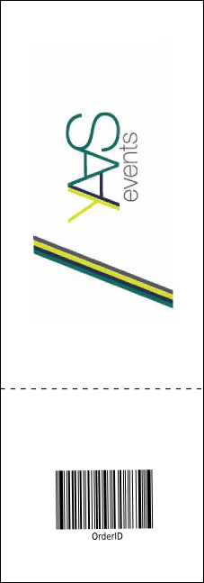 Charlotte Raffle Ticket Product Back