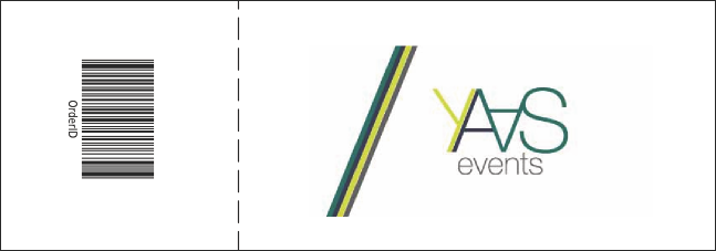 Oktoberfest Red Raffle Ticket Product Back