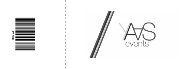 Lions Club International Banner Raffle Ticket Product Back