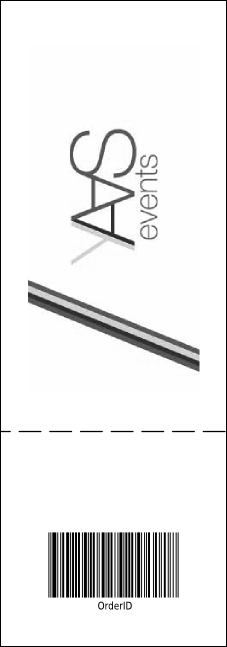 Milwaukee Raffle Ticket (Black and white) Product Back