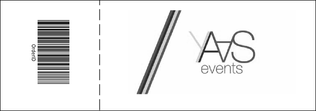 Nashville Raffle Ticket (Black and White) Product Back