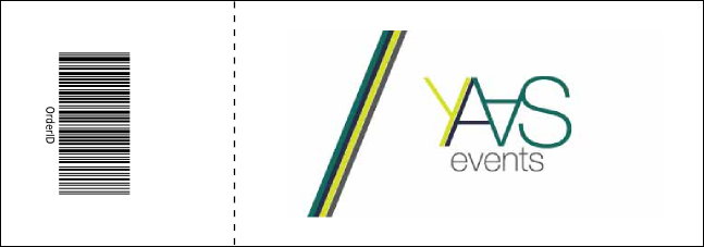 Cap and Gown Raffle Ticket Product Back