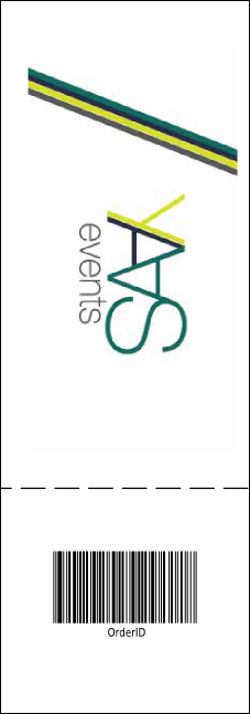 Christmas Angel Raffle Ticket 001 Product Back