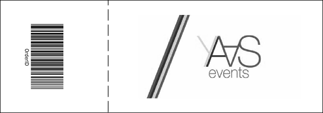 B&W Logo Raffle Ticket 001 Product Back