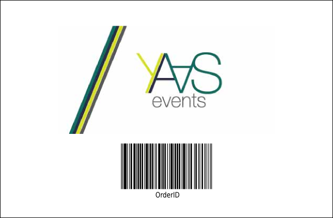 Hip Hop Red Drink Ticket Product Back