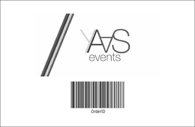 Black Tie Gala Drink Ticket Product Back