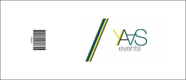 MMA Main Event  Blue VIP Pass Product Back