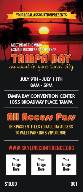 Tampa Bay Sunset VIP Pass Product Front