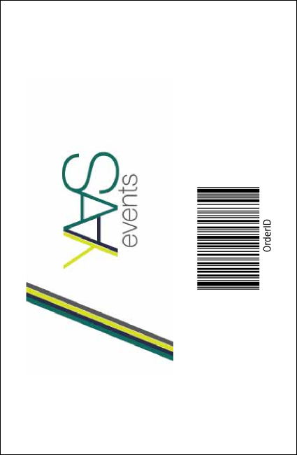 Auto Racing Drink Ticket Product Back