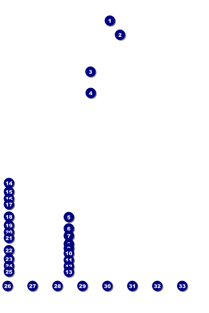 Martial Arts Logo Poster Front Field Markers