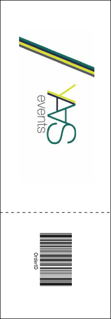 Burgers and Beer Raffle Ticket Product Back