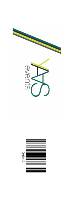 Equestrian Raffle Ticket Product Back