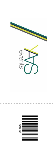 Magic Show Raffle Ticket Product Back