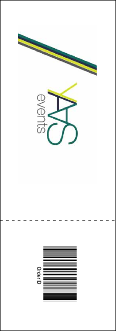 Romeo and Juliet Raffle Ticket Product Back