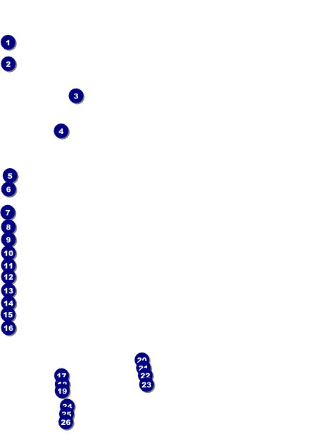 Fall Cut Paper Flyer Front Field Markers