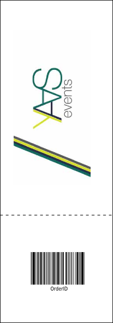 High Tea Raffle Ticket Product Back